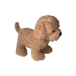 Build-A-Bear Tan Puppy Dog Plush - 16” — Brown Labradoodle - Great Condition